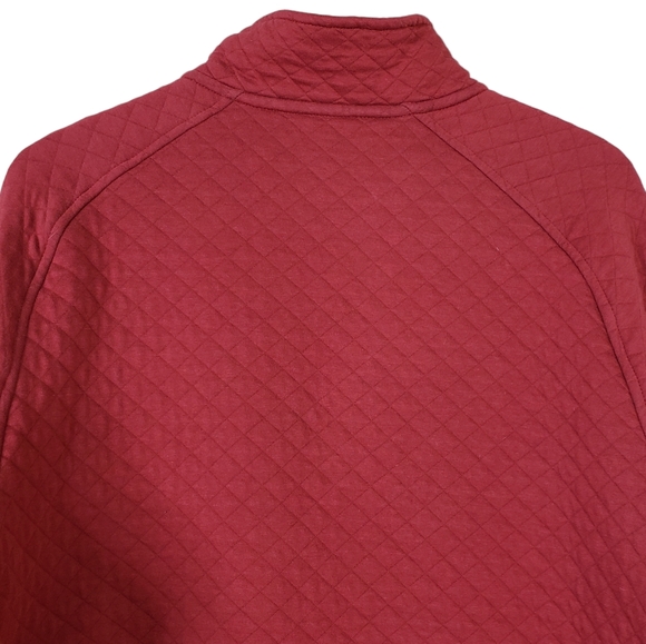 L.L Bean Mens XL Regular Quilted Mockneck Sweatshirt - Picture 4 of 11